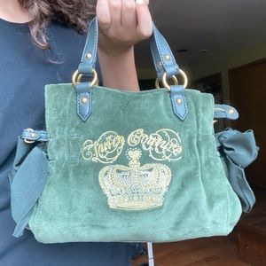Y2K Juicy Couture Sequin Crown Daydreamer Purse